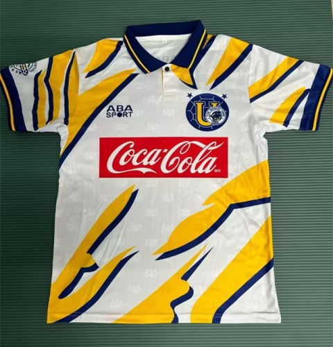 96-97 Retro Version Tigre UANL Away Yellow Thailand Soccer Jersey AAA-410/311