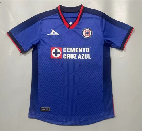 2023/24 Cruz Azul Home Blue Thailand Soccer Jersey AAA-07/912/908