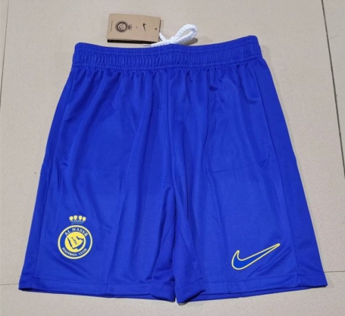 2023/24 Al Nassr Home Blue Thailand Soccer Shorts-315