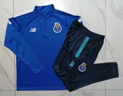 2023/24 FC Porto Cai Blue Thailand Soccer Tracksuit Uniform-815