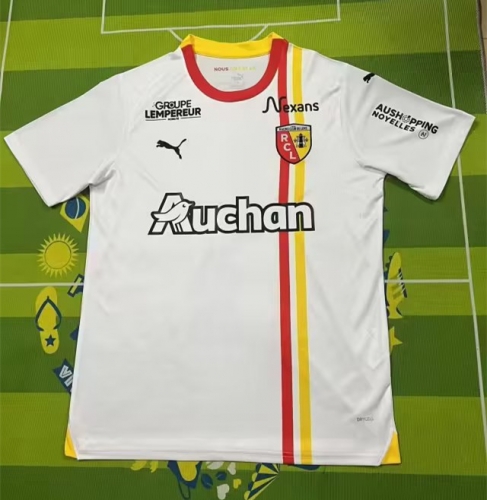 2023/24 RC Lens White Thailand Soccer Jersey AAA-709/311