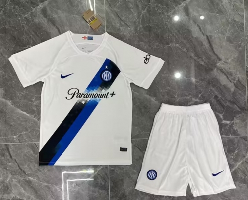 2023/24 Inter Milan Away White Soccer Uniform-315/302/36