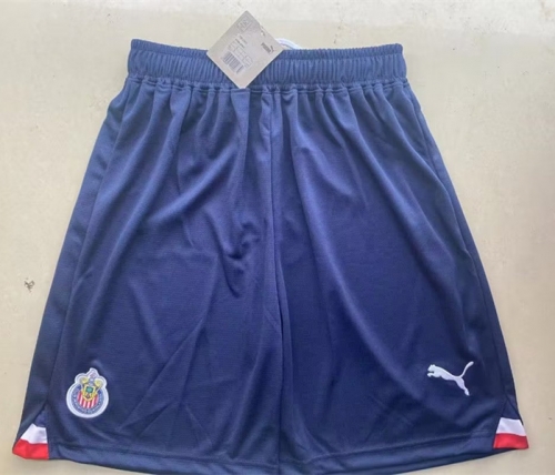 2023/24 Deportivo Guadalajara Royal Blue Thailand Soccer Shorts-315/509