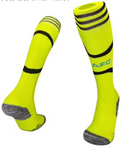 Adult/Kids 2023/24 Arsenal Away Green Thailand Soccer Socks