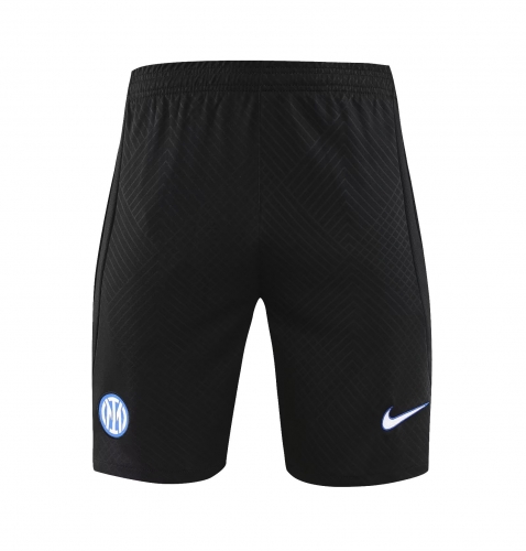 2023/24 Inter Milan BlackThailand Soccer Training Shorts-418