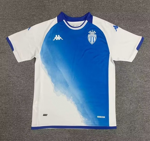 2023/24 Monaco Away White Thailand Soccer Jersey AAA-1040