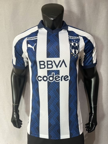 Player Special Version 2023/24 Monterrey Blue & White Thailand Soccer Jersey AAA-308