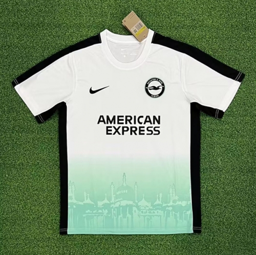 2023/24 Brighton & Hove Albion White & Green Thailand Soccer Jersey AAA-320/407