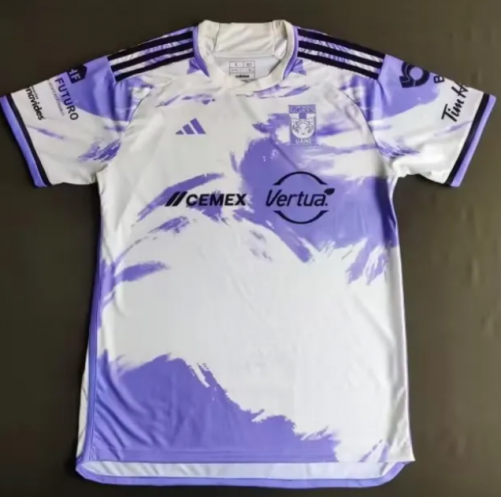 Special Version 2023/24 Tigre UANL Purple & White Thailand Soccer Jersey AAA-912