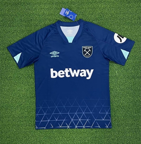 2023/24 West Ham United 2nd Away Blue Thailand Soccer Jersey AAA-417/320