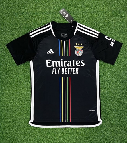 2023/24 Benfica Black Thailand Soccer Jersey AAA-522/320/416