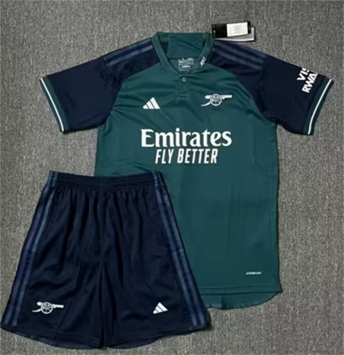 2023/24 Arsenal 2nd Away Green Soccer Uniform-315/302