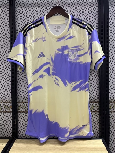 2023/24 Tigre UANL Purple & White Thailand Soccer Jersey AAA-07