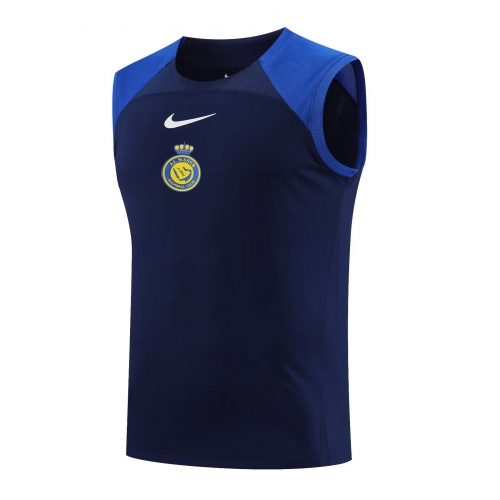 2023/24 Al-Nassr FC Blue Thailand Soccer Vest Uniform-418