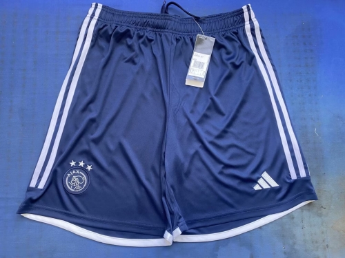 2023/24 Ajax Away Black Thailand Soccer Shorts-315/703