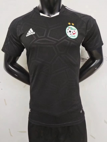 Player Version 2023/24 Algeria Black Different Logo Thailand Soccer Jersey AAA-MY