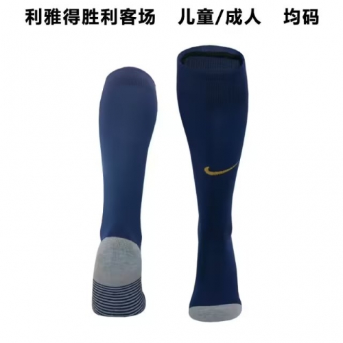 2023/24 Al-Nassr FC Away Royal Blue Thailand Soccer Socks