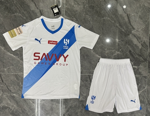 2023/24 Al-Hilal Saudi Away White Soccer Uniform-315/SKE/36