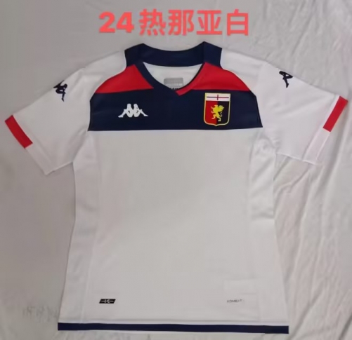 2023/24 Genoa White Thailand Soccer Jersey-709