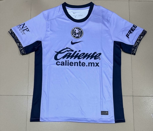 2023/24 Club América 2nd Purple Thailand Soccer Jersey AAA-07