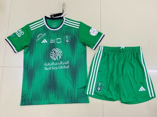 2023/24 Al-Ahli Saudi Football Club Green Soccer Uniform-PF