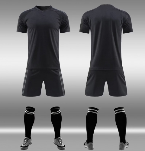 Customize 2023/24 Juventus FC Away Black Soccer Uniform-DN