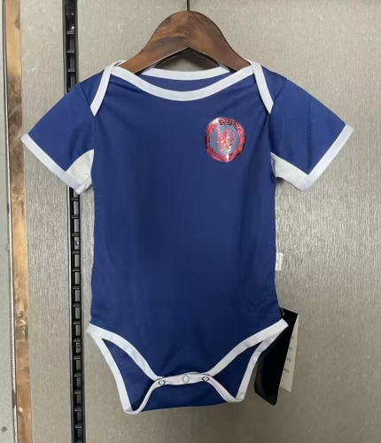 (Size 9/12 )2023/24 Chelsea Home Blue Baby Soccer Uniform-308