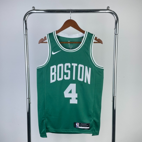 2023 Season Boston Celtics Away Green NBA #4 Jersey-311