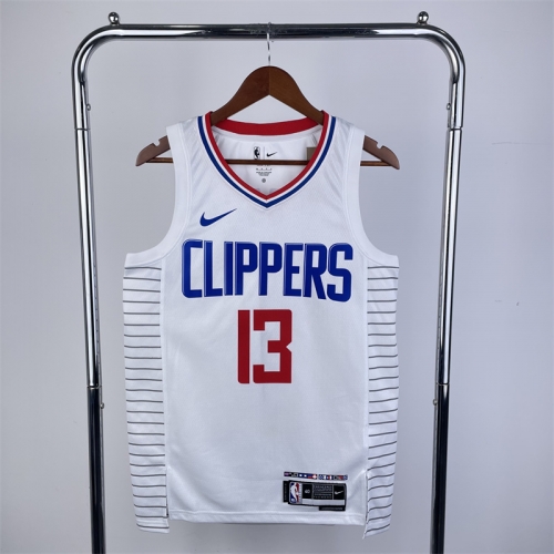 2023 Season Los Angeles Clippers NBA Home White #13 Jersey-311