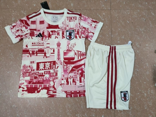 2023/24 Japan Pink Kid/Youth Soccer Uniform-507