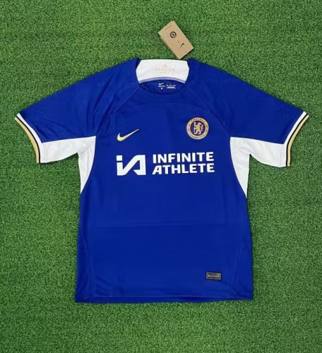 With Adv 2023/24 Chelsea Home Blue Thailand Soccer Jersey AA-320/705