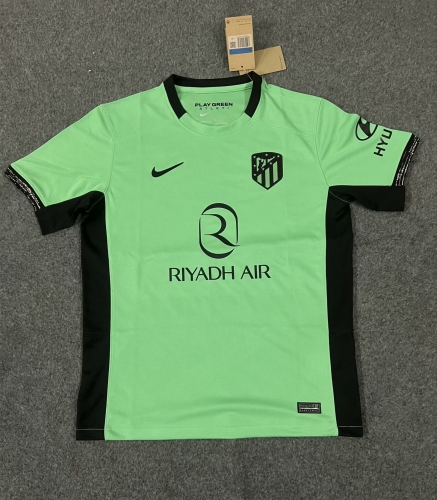 2023/24 Atletico Madrid 2nd Away Green Thailand Soccer Jersey AAA-SX/410/47