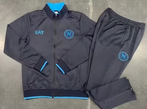 2023/24 Napoli Black Thailand Soccer Jacket Unifrom-GDP