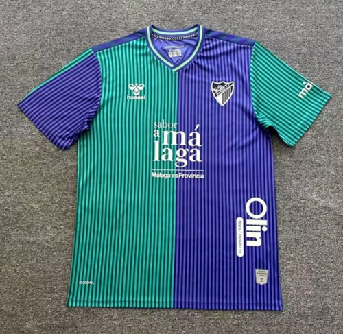 2023/24 Málaga CF Blue & Green Thailand Soccer Jersey-1040