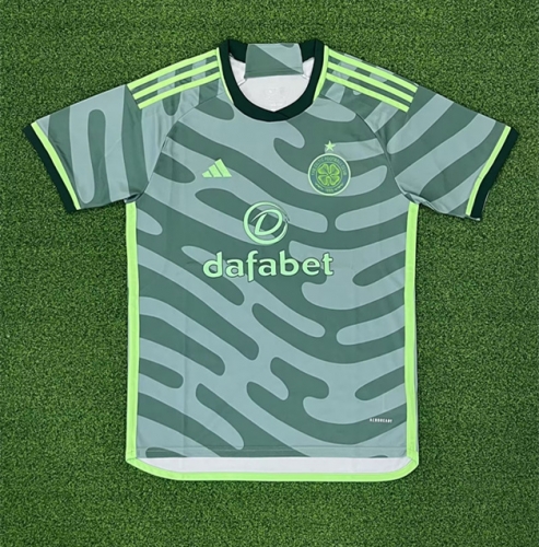 2023/24 Celtic 2nd Away Green Thailand Soccer Jersey AAA-522/23/320