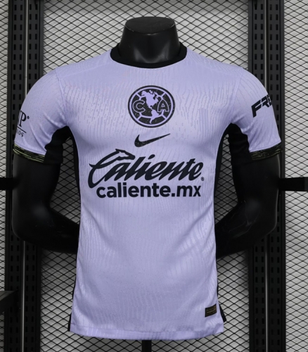 Player Version 2023/24 Club América 2nd Purple Thailand Soccer Jersey AAA-308/888/16