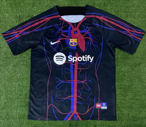 2023/24 Barcelona Black & Purple Thailand Soccer Jerseys-407/320/416