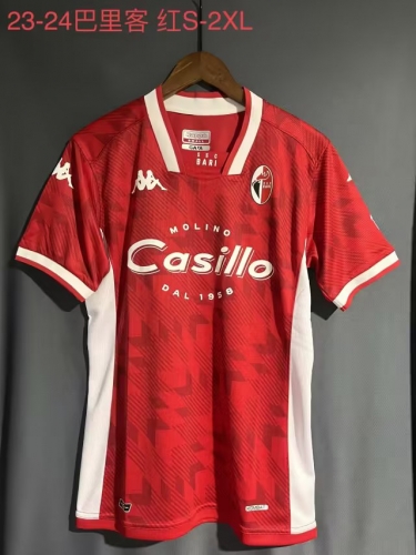 2023/24 SSC Bari Away Red Thailand Soccer Jersey AAA-709