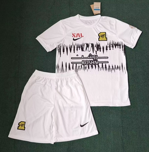 2023/24 Al-Ittihad 2nd Away White Soccer Uniform-SKE/315