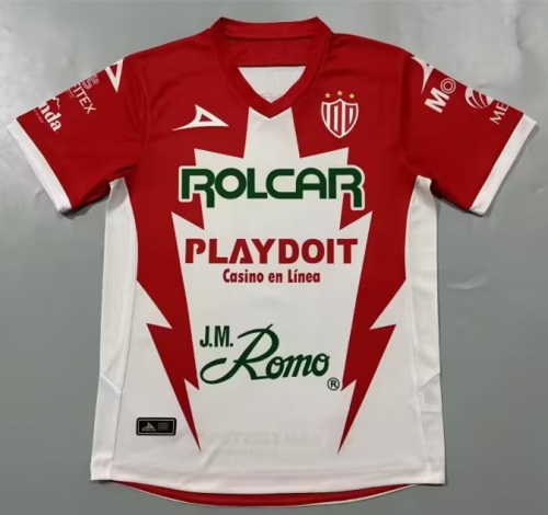 2023/24 Club Necaxa Red & White Thailand Soccer Jersey AAA-912/908