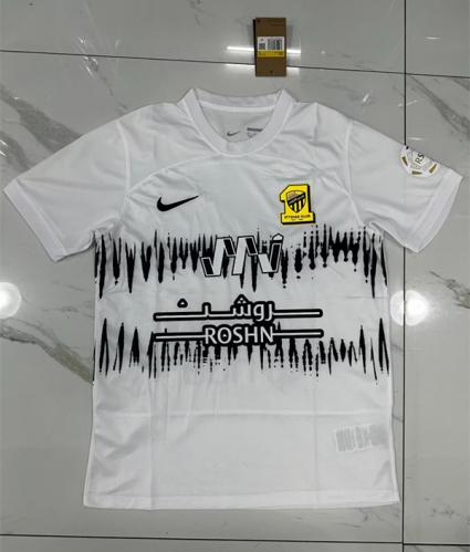 2023/24 Al-Ittihad Away White Thailand Soccer Jersey AAA-PF