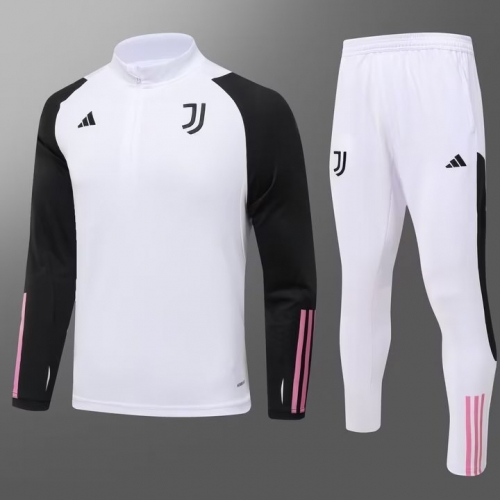 2023/24 Juventus FC White Thailand Soccer Tracksuit Uniform-815/411/GDP