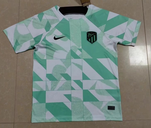 2023/24 Atlético Madrid White & Green Soccer Training Jerseys-SX/407