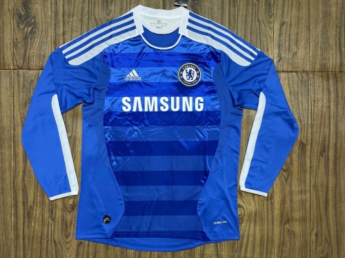 11-12 Retro Version Chelsea Home Blue Thailand LS Soccer Jersey AAA-519/SL/601