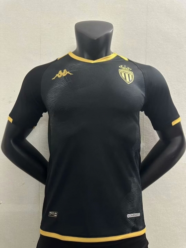 Player Version 2023/24 Monaco Away Black Thailand Soccer Jersey AAA-16