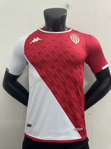 Player Version 2023/24 Monaco Red & White Thailand Soccer Jersey AAA-16
