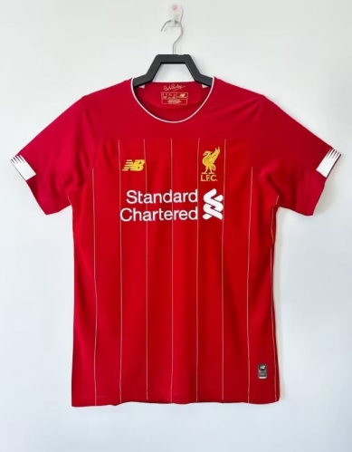 19-20 Retro Version Liverpool Home Red Thailand Soccer Jersey AAA-811