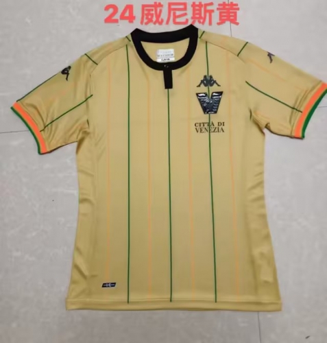 2023/24 Venezia Yellow Thailand Soccer Jersey AAA-709