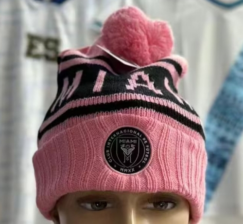 2023/24 Inter Miami CF Black #10 MESSI Football knitting Cap-LG