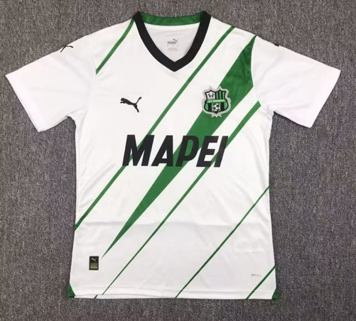 2023/24 US Sassuolo Calcio Away White Thailand Soccer Jersey AAA-417